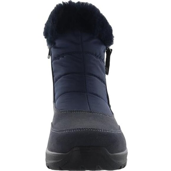 Easy Street Womens Cold Weather Faux Fur Winter & Snow Boots - Picture 3 of 3